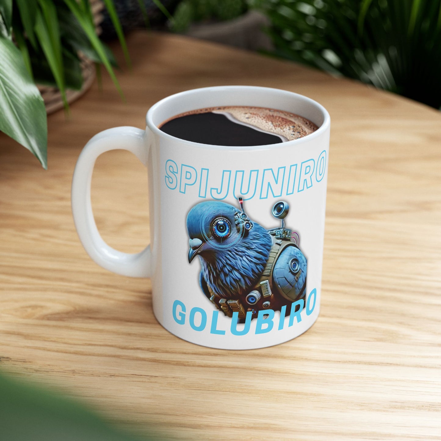 Spijuniro Golubiro Mug